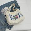 Bolso de Lona de Gran Capacidad para Mujer, Bolso Tote Ligero para Estudiantes para Clase, Bolso Bandolera Cruzado Versátil para Viajeros 2024 Nuevo Estilo