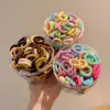 Diadema para el cabello de niños banda de goma de alta elasticidad trenzada no daña el cabello del bebé cuerda para el cabello red popular 2024 nueva cuerda para el cabello funda de cuero