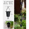 Cadena de Lluvia de Tubo de Bambú de Acero Inoxidable para Patio de Villa Cadena Guía de Agua para Aleros Japoneses Cadena de Lluvia de Drenaje para Casa de Huéspedes Bajante de Canalón