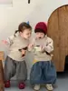 Ropa Infantil 2026 Nuevos Conjuntos de Otoño para Bebés, Ropa Infantil Estilo Coreano, Conjunto de Suéter y Pantalones de Otoño para Niños y Niñas