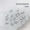 Punta de Hacha Forma Especial Diamantes para Uñas Adornos Mono Pequeño Diamantes de Colores Dulces Blanco Rosa Super Brillantes Adornos de Diamantes de Cristal para Uñas