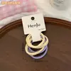 Nuevo Anillo Sencillo para Toalla Combinación Goma Elástica Alta para el Cabello Set Básico Diadema Cuerda para el Cabello Accesorio para el Cabello Venta al por Mayor