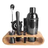 Conjunto de 10 Copos para Chicktail Pinno Transfronteiriço Aço Inoxidável Coqueteira de Cocktail Conjunto Completo para Bar Cocktail Chick Cup