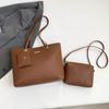Bolso Tote Simple de Gran Capacidad Estilo Coreano 2025 Primavera Nueva Moda Bolso de Mano para Viaje Bolso de Hombro Tres Piezas Textivo