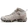 Hantu Zapatos Oficiales de Senderismo para Mujer Otoño e Invierno Caña Alta Antideslizantes Profesionales para Escalada al Aire Libre Tácticos Impermeables para Senderismo Cross-country para Hombre