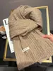 Estilo de atualização ampliado feito de fábrica com cachecol de lã para mulheres, atmosfera de outono e inverno, espessado e quente, aquecedor de pescoço de tricô, transfronteiriço