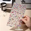 Pegatinas Embosadas Populares Lindas con Tema de Estrellas de Tamaño Grande para Diarios, Fundas de Teléfono, Pegatinas Impermeables Lindas de Dibujos Animados para Manualidades