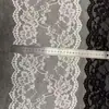 Encaje Elástico Ondulado Ancho Bilateral de 22 cm Accesorios de Encaje para Lencería Encaje