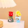 Flor de Gran Venta Susurro de Deseos Cristal de Deseos Caja Sorpresa Gato Lindo Difusor de Aroma Piedra Decoración de Escritorio Al por Mayor