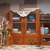 Gabinete de Almacenamiento de Tazas Estante de Exhibición de Cosméticos de Escritorio Caja de Almacenamiento de Madera Maciza Japonesa Almacenamiento Multiescenario de Productos para el Cuidado de la Piel