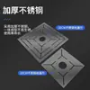 Régua de Ralo de Chão de Aço Inoxidável Multi-Funcional Corte Ferramenta para Alvenaria Azulejo Design de Posicionamento Anti-Ferrugem Modelo Molde de Forma Especial