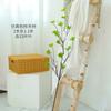 Caballo japonés ramas de madera borrachas Nórdico ins hojas de plantas verdes arreglo floral sala de estar porche decoración planta artificial simulación reloj de pared