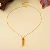 Nuevo Collar de Piña con Diamantes Rosados Cepillados Estilo Chino para Mujer, Cadena Dulce para Clavícula, Collar Cruzado, Mismo Estilo que en Xiaohongshu