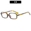 Europa y Estados Unidos nueva caja retro ultraligera espejo plano anti-luz azul personalidad viajero simple moda montura de gafas transfronteriza