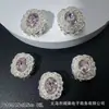 Renda Recortada com Pérolas Artificiais Incrustadas de Diamante Azul Marinho Caixa Mágica Separador de Oito Furos Contas Acessórios para Pulseira de Contas de Cristal DIY Colar