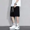 Shorts de Calle Americanos para Hombre Verano Delgados Ropa Exterior Holgada Pantalones de Baloncesto de Cinco Puntos Casuales Deportivos para Hombre Tendencia