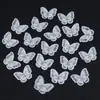Pegatina de Tela Bordada Hueca de Color Mariposa Malla Bordada Hilo Ropa Bolsa Accesorios para el Cabello Zapatos y Sombreros Decoración Accesorios DIY Hechos a Mano