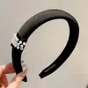 Diadema de moda y elegante color café para mujer, diadema versátil de alta gama, diadema antideslizante para lavarse la cara, accesorio para el cabello estilo coreano