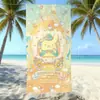 Toalla de Playa con Estampado de Perro Pudín de Sanrio, Absorbente de Agua, Secado Rápido, Fibra Ultrafina, Toalla de Baño para Vacaciones, Directo de Fábrica