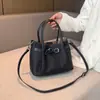 Bolso de Alta Gama para Mujer Togo, Nuevo Bolso Cruzado Versátil de Cuero Genuino, Bolso de Mano Casual con Diseño Fruncido