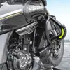 Adequado para Wuji Cu530 Para-choque de Motocicleta Barra de Proteção Frontal Anti-Colisão Anti-Queda Barra de Proteção Protetora de Aço Carbono Acessórios de Modificação
