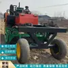Máquina de Colheita de Alho Totalmente Automática, Plataforma de Corte de 25 Cavalos de Potência com Motor Monocilíndrico, Extrator de Alho, Máquina de Entrega de Alho