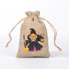 Bolsas con cordón de Halloween Regalos de fiesta Joyería Empaque de dulces Almacenamiento Bolsas pequeñas Bolsas de dulces de Halloween Luminosas