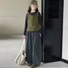 Conjunto de tres piezas de chaleco de punto para niñas, nueva colección otoño 2026, atuendo de otoño para niños estilo coreano, conjunto de principios de otoño para niñas mayores