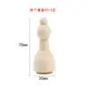 Muñeco de Nieve Marioneta Nuevo Blanco Crudo Muñeco de Clavija de Madera Color Madera Natural DIY Pintado por Niños Pequeño Adorno de Madera
