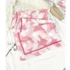 Procesamiento y Personalización Estilo Ins Bufanda de Seda de Longitud Media con Protección Solar para Mujer Bufanda Nueva Estampada de Espiga para Primavera y Verano Toalla de Playa