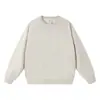 Sudadera de Felpa Premium Estilo Americano 450G Cuello Redondo Otoño/Invierno 2025 Venta al por Mayor Sudadera de Moda para Hombre Ajuste Holgado de Alta Calidad