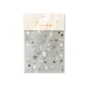 Pegatinas Metálicas para Uñas tomomi Journal INS Plata Chica Picante Pegatinas para Uñas Corazón Dulce Fresco Adornos Metálicos para Uñas Mora