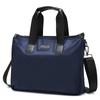 Bolsa de Tecido Oxford Masculina 2024 Bolsa de Mão Business Horizontal para Computador Bolsa Transversal de Ombro Único Bolsa Business Masculina Leve