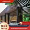 Estrutura de Aço Inoxidável Galeria Fabricante Personalizado Exterior Grande Escala Paisagismo de Jardim Comunidade Estrutura de Aço Passeio