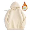 Sudadera con Capucha de Algodón Chino Pesado de 600 g con Logo Estampado en el Hombro Ropa de Trabajo en Equipo Uniformes de Clase Uniformes de Grupo Otoño e Invierno Bordado Plus