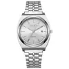 Reloj Ouki para Hombre Correa de Acero Simple Nautilus Moda de Negocios 2025 Nuevo Calendario Reloj de Cuarzo Reloj