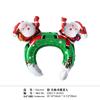 Nueva Diadema de Globo Navideño Decoración de Ambiente para Fiesta de Navidad Diadema de Lámina de Aluminio Globo de Código de Barrido Push Pequeño Regalo