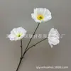 Nova Flor de Papoula Artificial Impressa em 3D Arranjo de Flores para Casamento Decoração de Sala de Estar em Casa Flor Artificial Exportação
