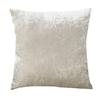 Cojín de almohada Amazon Ice Velvet Almohada de dormitorio Funda de almohada de terciopelo para sofá Cabecero Color sólido Nórdico
