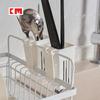 KM Cesta Colgante Japonesa para Palillos Estante de Almacenamiento de Vajilla Estante Escurridor para Cuchillo y Tenedor de Cocina Estante para Palillos Caja de Almacenamiento para Cucharas Soporte para Palillos