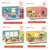 Rompecabezas 3D para Niños de 3 a 6 Años Niños y Niñas DIY Hecho a Mano Casa Pequeña Modelo de Papel Juguetes Educativos