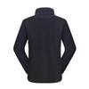 Jaqueta de Fleece Masculina e Feminina para Exterior, Cardigan Quente de Lã Polar, Jaqueta com Forro Interno, Jaqueta de Caminhada Bordada com Logo para Outono e Inverno