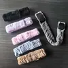 Nova Faixa de Cabeça de Flanela com Velcro da Amazon para Mulheres SPA Lavagem Facial Elástica Ajustável Acessórios de Cabelo Outono e Inverno