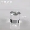 Suporte de Exibição de Bola de Cristal de Vidro Acrílico Transparente para Joias Suporte de Exibição de Ornamentos Esféricos Pérolas Minerais