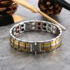 Pulsera para hombre de acero inoxidable de moda europea y americana de venta caliente transfronteriza, pulsera nueva, cadena, regalo de negocios