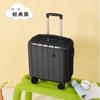 Mala Pequena Simples Infantil Mini Boarder Box de 18 polegadas Feminina Leve Moderna Bonita Masculina Maleta de Viagem com Rodinhas