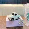 Chaveiro Pingente de Ônibus Mini de Liga de Zinco Fofo, Chaveiro Exquisito de Modelo de Carro, Pequeno Presente para Máquina de Garra, Atacado