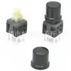 Interruptor de encaixe direto de seis pernas 5,8*5,8 interruptor de duas fileiras de 6 pernas com tampa de botão interruptor de 6 pernas sem trava