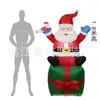 Papai Noel Transfronteiriço Pinguim Boneco de Neve Árvore de Natal Suprimentos de Festa Decoração Adereços Modelo de Ar Inflável