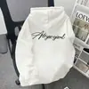 Sudadera con capucha y letras en la espalda para estudiantes varones, sudadera con capucha estilo americano, chaqueta sudadera de estudiante, sudadera con capucha para hombre